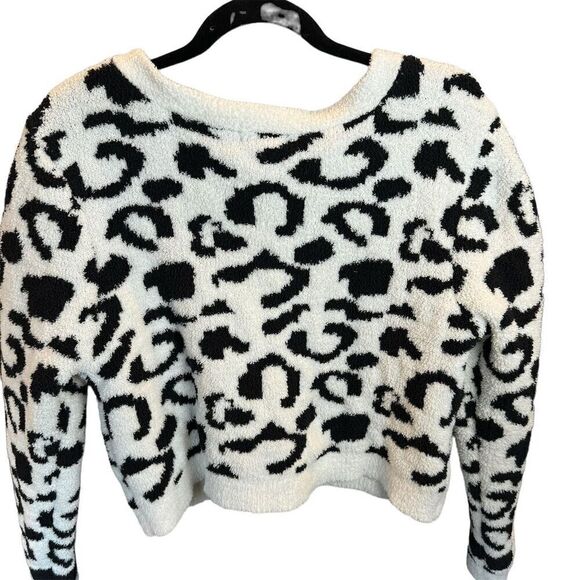 Colsie Leopard Print V-Neck Cardigan Sweater Long Sleeve Women's size XL - Picture 10 of 10